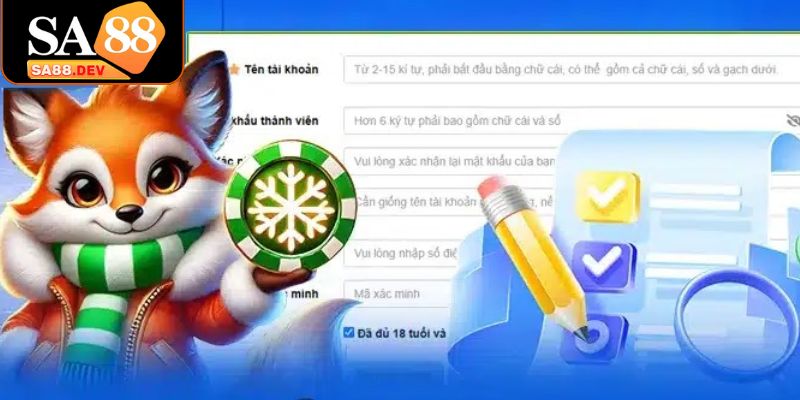 Những điều kiện cần thiết trước khi đăng ký SA88